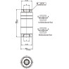 Filtr wysokociśnieniowy 20l/min 10µm 3/4"BSP MPFiltri