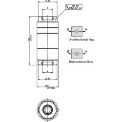 Filtr wysokociśnieniowy 65l/min 60µm 1/2"BSP MPFiltri