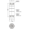 Filtr wysokociśnieniowy 70l/min 40µm 3/4"BSP MPFiltri