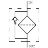 Filtr powrotny 55 l/min - 3/4"BSP - 10 µm MPFiltri