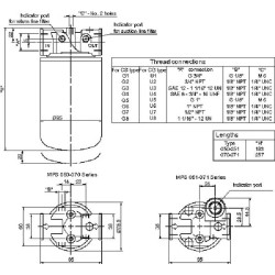 Głowica do filtr z gwintem 3/4" BSP MPFiltri