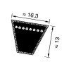 Pasek klinowy 16,3x2150mm Ld Optibelt 4014486078701