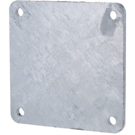 Pokrywa kołnierza 6" 186x186 - 4x150(fi212)x8mm Unbranded 8719607023092