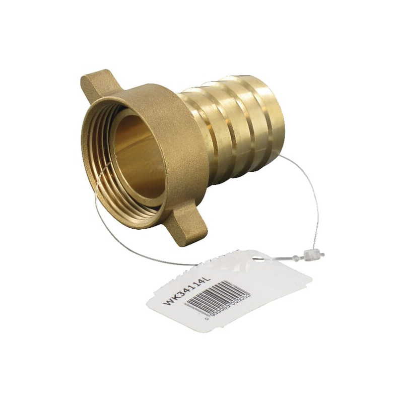 Końcówka węża gwint wew. mosiądz Geka, 1-1/4" x 1-1/4"