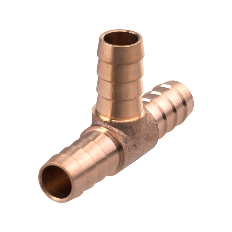 Złączka do węża T 90° mosiądz, 1/2"