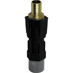 Zawór zwrotny z filtrem Inox i króćcem do węża 3/4" Piusi