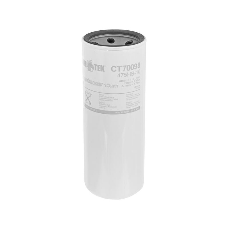 Filtr CT70098, 475HS-10 dystrybutora paliwa 1i1/2"UNF 95x298mm - 10µm Cim-Tek
