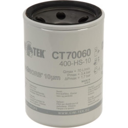 Filtr CT70060, 400-HS-10 dystrybutora paliwa 1i1/2"UNF 95x136mm-10µm Cim-Tek