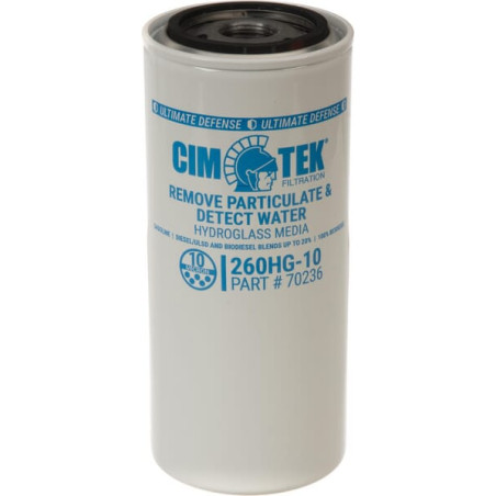 Filtr CT70236, 260HG-10 dystrybutora biopaliwa 1"UNF 95x220mm - 10µm Cim-Tek