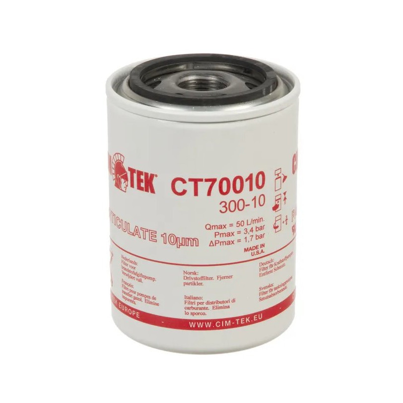 Filtr dystrybutora paliwa 1"UNF 95x137mm - 10 µm