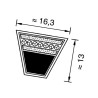 Pasek klinowy 16,3x1900mm Ld Optibelt 4014486078633