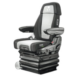 Fotel pneumatyczny Maximo XT Evolution Active 12V,  tkanina/Alkantra czarno-szare