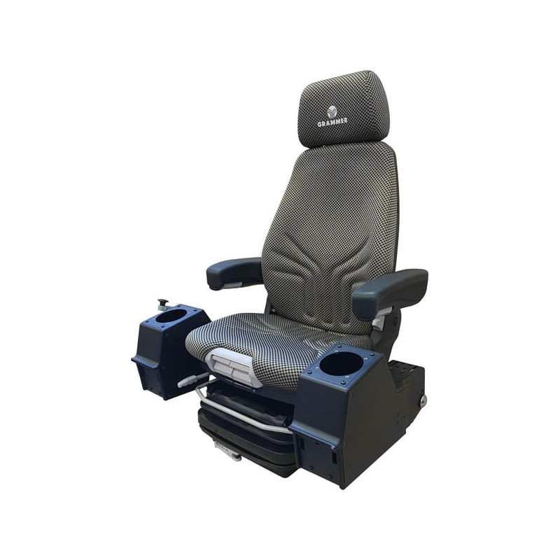 Fotel Grammer mechaniczny Actimo M, MSG85/722 tkanina brązowa
