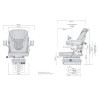 Fotel Grammer pneumatyczny Compacto Comfort S 12V, MSG93/511