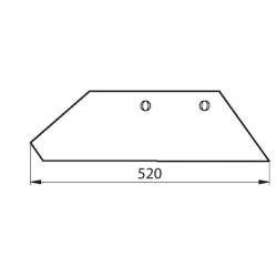 41659609309 Lemiesz 18" lewy Overum 96-093, XU Molbro 5700031192952