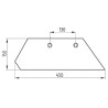 41659609009 Lemiesz 16" prawy Overum 96-090, XU Molbro