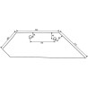 41658538309 Lemiesz 16" prawy Overum 85-383