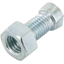100323233 Śruba płużna z nakrętką M12x28 mm Overum