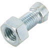 100323233 Śruba płużna z nakrętką M12x28 mm Overum