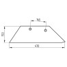 41657460609 Lemiesz 14" prawy Overum 74-606 Molbro