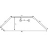 41659460009 Lemiesz 16" Overum XL prawy, 94-600 Överum