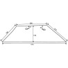 41658538409 Lemiesz 18" prawy Overum 85-384