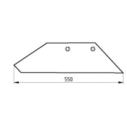 41659460209 Lemiesz 18" Overum XL prawy, 94-602 Molbro