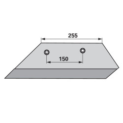 41658538109 Lemiesz 16" lewy Overum 85-381 Molbro