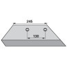 41659460009 Lemiesz 16" Overum XL prawy, 94-600 Överum
