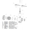 Zawór Kulowy Ręczny 3-Drożny Gwint Wew. 1i1/2" F Camlock Arag 628045525116A