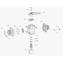 Zawór Kulowy Ręczny 2-Drożny Złącze T6 Arag 8026834287877