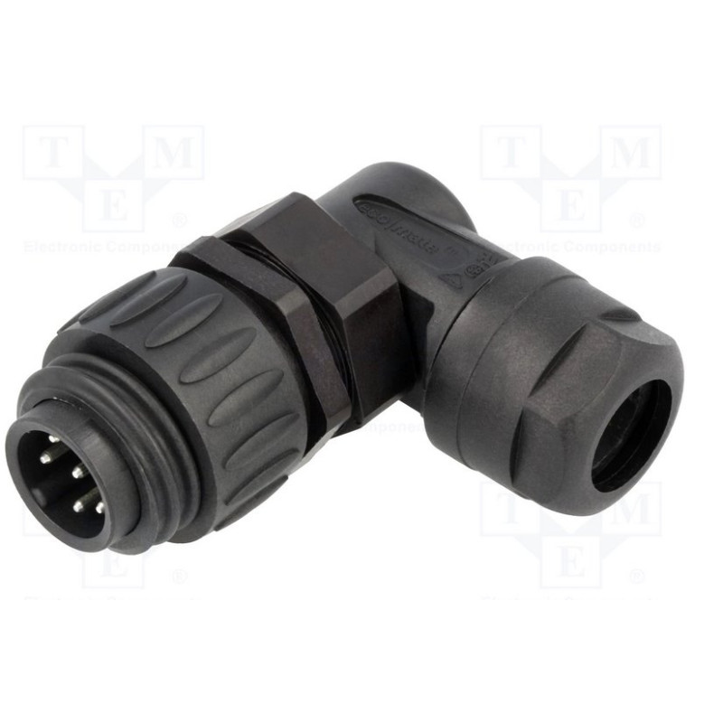 Amphenol T3104081 Wtyczka 7-pin kątowa
