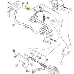 Linka gazu 525 JCB 33/151329