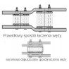 Łącznik aluminiowy 50mm