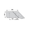 Lemiesz 12", prawy