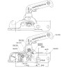Zaczep kulowy K50 3000kg do rury fi50-51mm Winterhoff 1861337