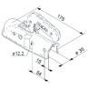 Zaczep kulowy K50 750kg do rury fi 35mm, AK 7 V PLUS -35 AL-KO 8716106760947