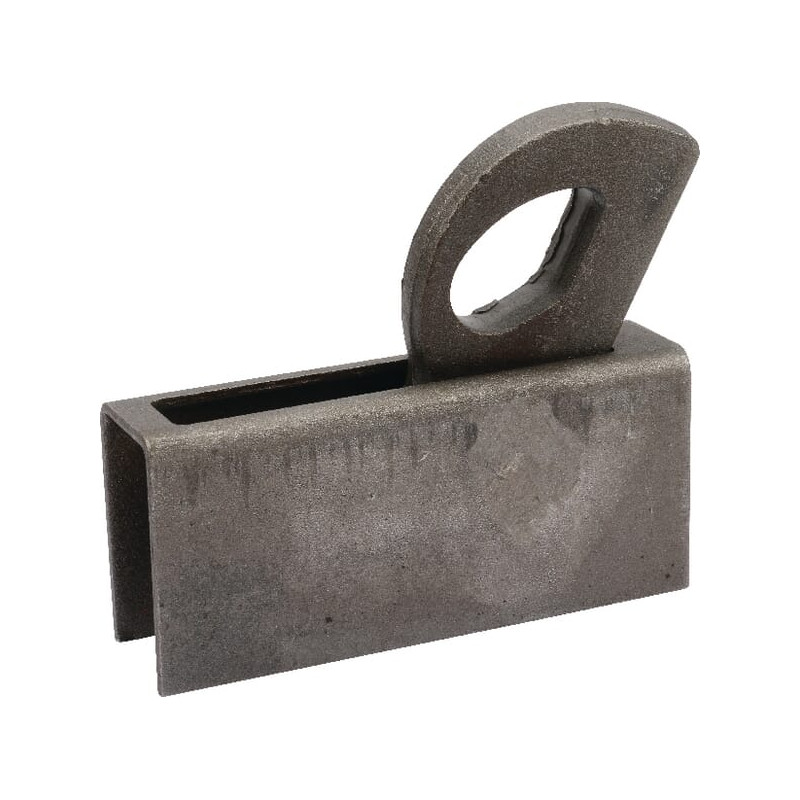 Mocowanie nieckowe, do wspawania 150 x 66 mm B37 mm