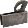 Mocowanie nieckowe, do wspawania 150 x 66 mm B37 mm