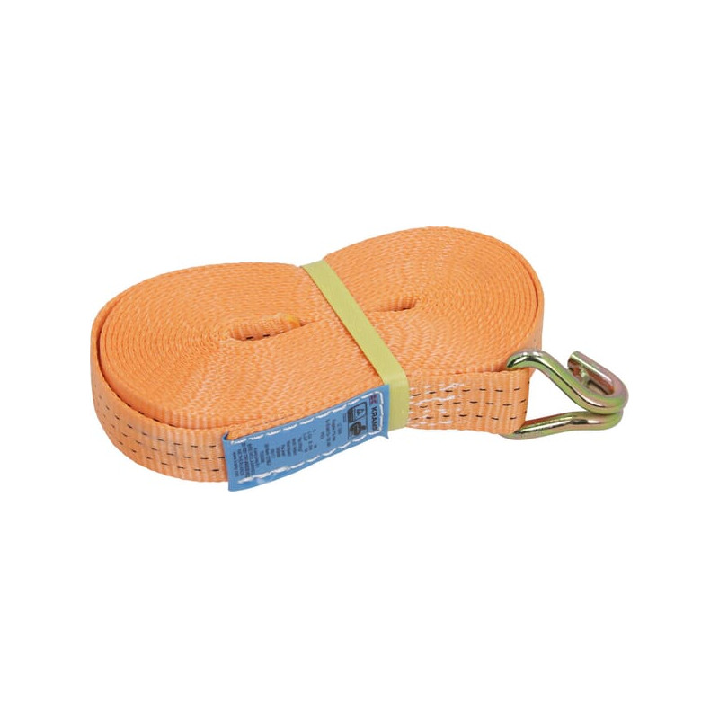 Pas transportowy 35mm z hakiem J -8.5m Kramp 8716106188963