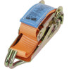 Napinacz grzechotkowy 25mm pasa transportowego z hakiem J Kramp 8716106189090