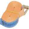 Pas transportowy 25mm z hakiem J -4,5m Kramp 8716106188949