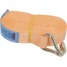 Pas transportowy 25mm z hakiem J -4,5m Kramp 8716106188949