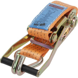 Napinacz grzechotkowy 50mm pasa transportowego z hakiem J 50 mm Kramp 8716106189052