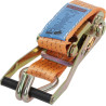 Napinacz grzechotkowy 50mm pasa transportowego z hakiem J 50 mm Kramp 8716106189052