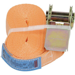 Pas spinający 25mm z napinaczem grzechotkowym, 6 m Kramp 8717365007163