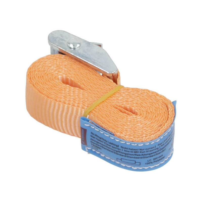 Pas spinający 25mm ze sprzączką, 2.5 m Kramp 8716106189021