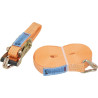Pas transportowy 35mm z napinaczem grzechotkowym i hakiem J -9m Kramp 8716106189007