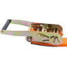 Pas transportowy 50mm z napinaczem grzechotkowym i hakiem J 9 m Kramp 8716106189083