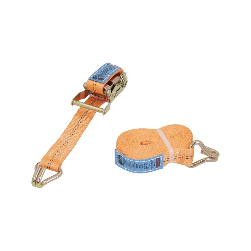 Pas transportowy 35mm z napinaczem grzechotkowym i hakiem J -5m Kramp 8716106682713